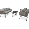 Loungesets-Bardani Azori loungeset 5-delig taupe