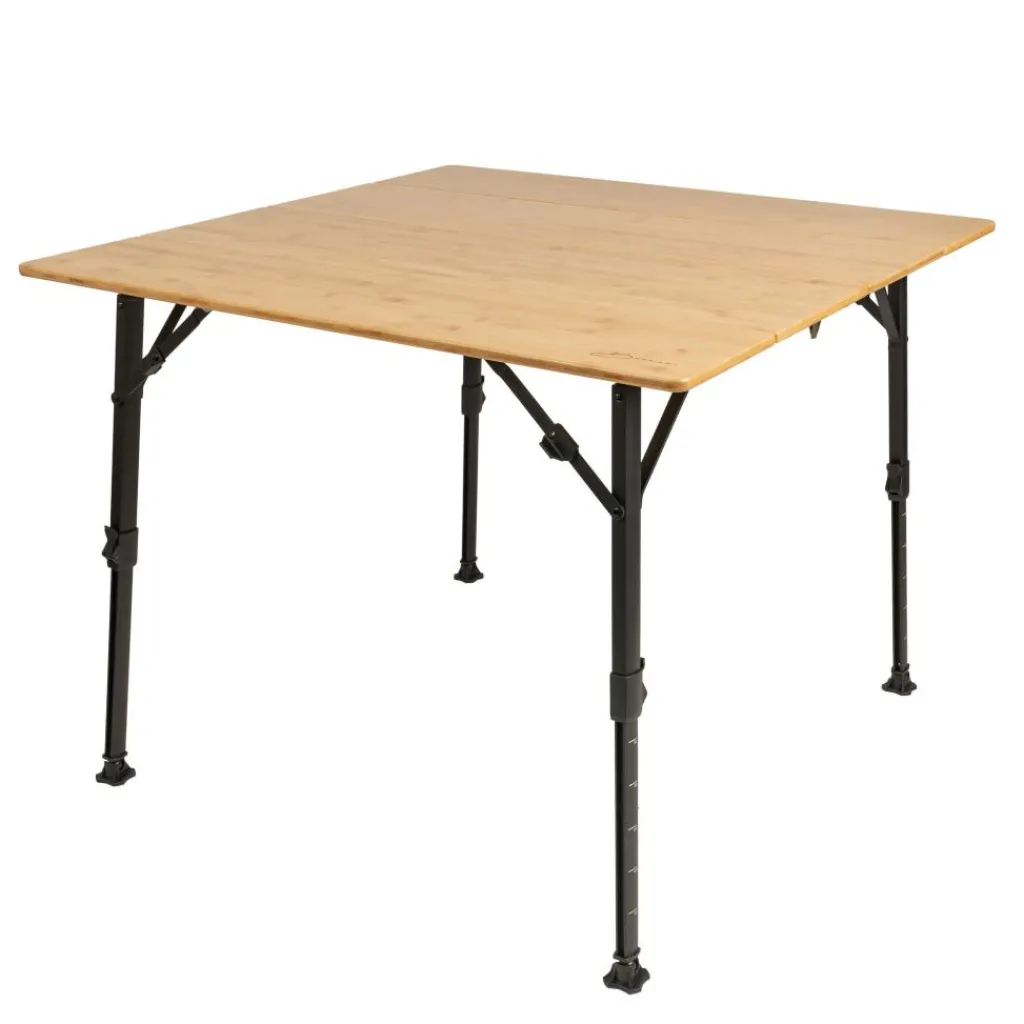 Campingtafels-Bardani Bambusa campingtafel 90 x 90 cm