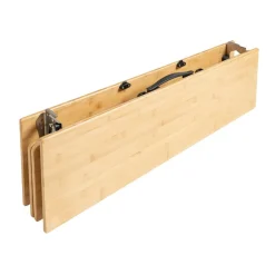 Campingtafels-Bardani Bambusa campingtafel 90 x 90 cm