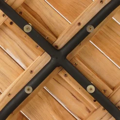 Tuintafels-Bardani Bari M bijzettafel ø 55 teak