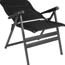 Bardani Bernardo XL 3D Comfort campingstoel zebra black< Campingstoelen
