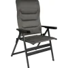 Campingstoelen-Bardani Bernardo XL 3D Comfort campingstoel platina grey