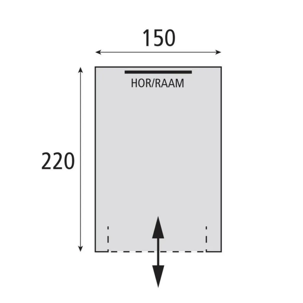 Bardani Bolero schuurtent grey< Tunneltenten|Schuurtenten