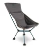 Campingstoelen-Bardani Colibri XL vouwstoel grey