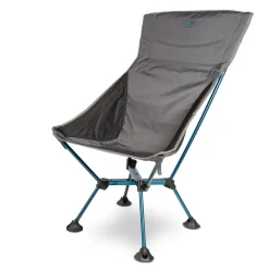 Campingstoelen-Bardani Colibri XL vouwstoel grey