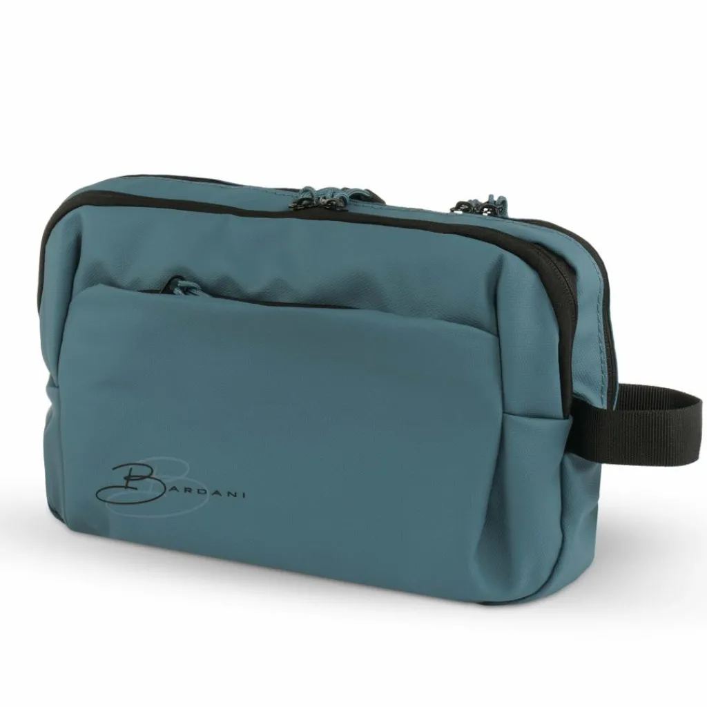 Toilettassen-Bardani Defender toilettas metal blue