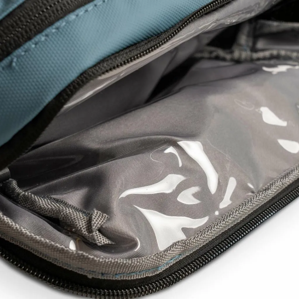 Toilettassen-Bardani Defender toilettas metal blue