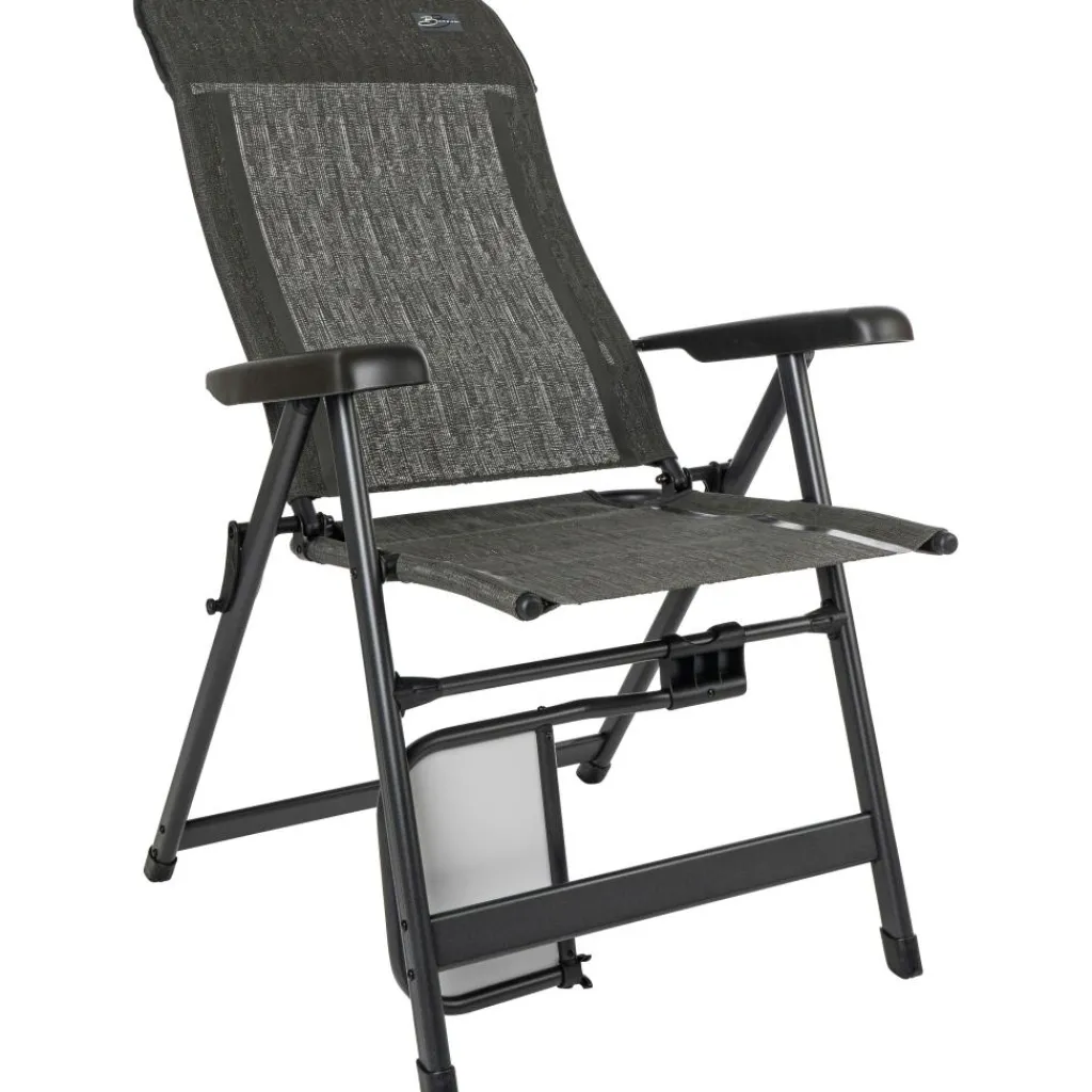 Bardani Domenica Plus campingstoel urban grey< Campingstoelen