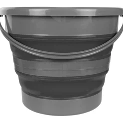 Emmers & Bakken-Bardani Fred opvouwbare emmer 10 liter grey
