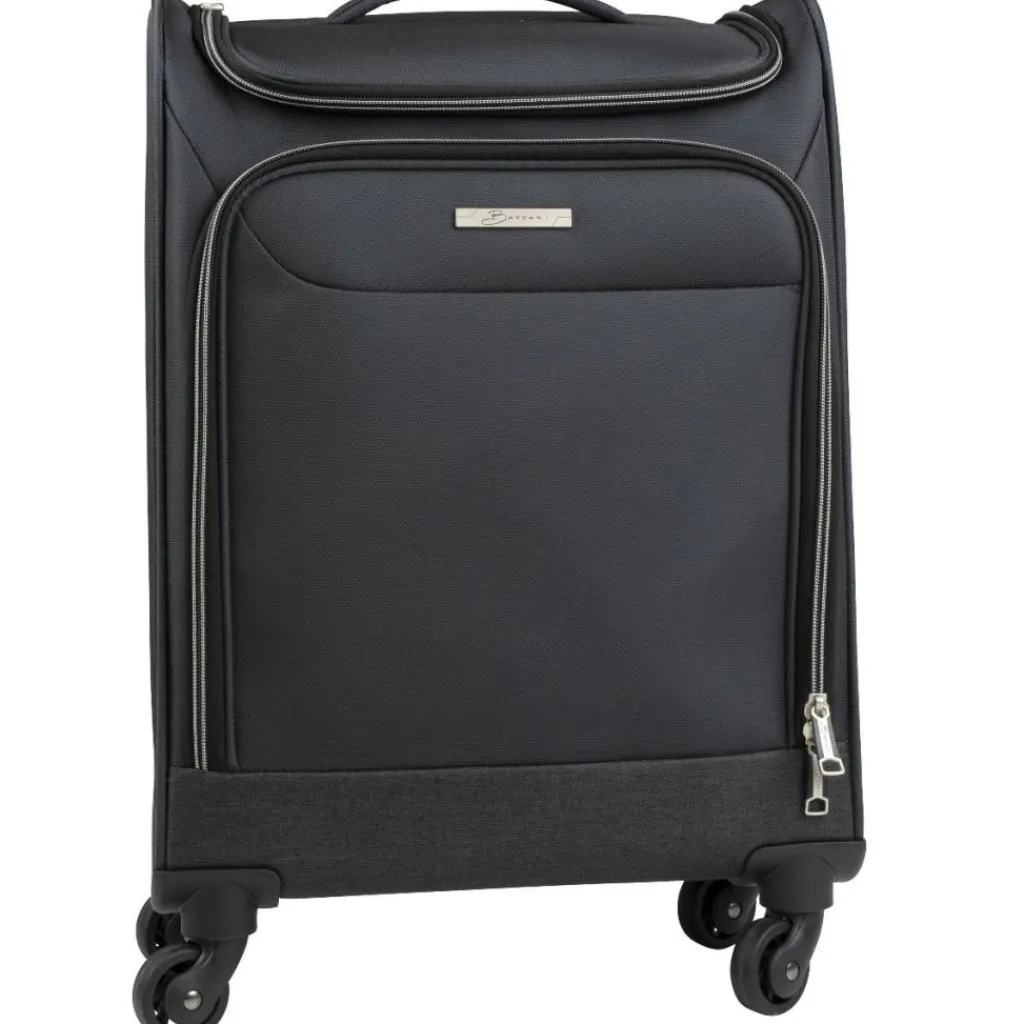 Koffersoorten|Fietsartikelen-Bardani Light Flight 4 trolley 55 - 20 cm black