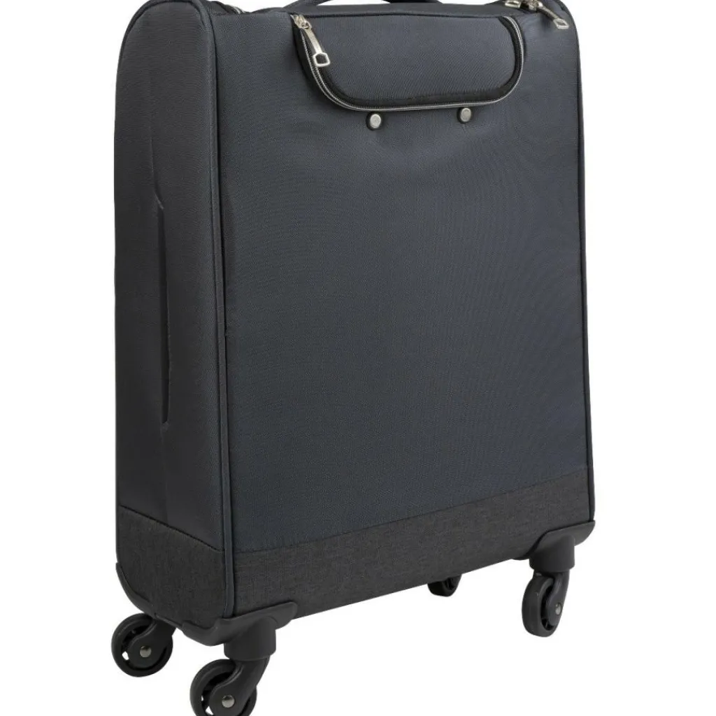 Koffersoorten|Fietsartikelen-Bardani Light Flight 4 trolley 55 - 20 cm black