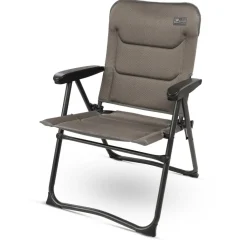 Campingstoelen-Bardani NAVARA 3D Comfort campingstoel platina grey