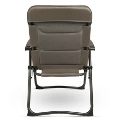 Campingstoelen-Bardani NAVARA 3D Comfort campingstoel platina grey