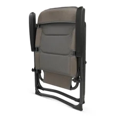 Campingstoelen-Bardani NAVARA 3D Comfort campingstoel platina grey