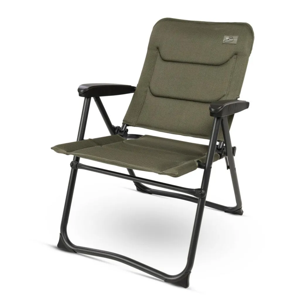 Bardani NAVARA 3D Comfort campingstoel olive green< Campingstoelen