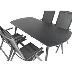 Bardani Olivia 180 x 100 cm Aruba 4 tuinset grey< Tuinsets