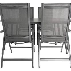 Bardani Olivia 180 x 100 cm Aruba 4 tuinset grey< Tuinsets