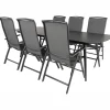 Tuinsets-Bardani Olivia 240 x 100 cm Capri 6 tuinset grey