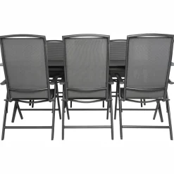 Tuinsets-Bardani Olivia 240 x 100 cm Capri 6 tuinset grey