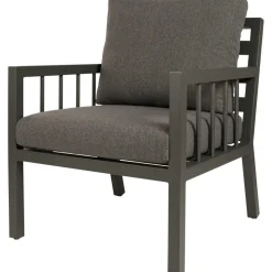 Tuinstoelen-Bardani Palacio loungestoel matt black