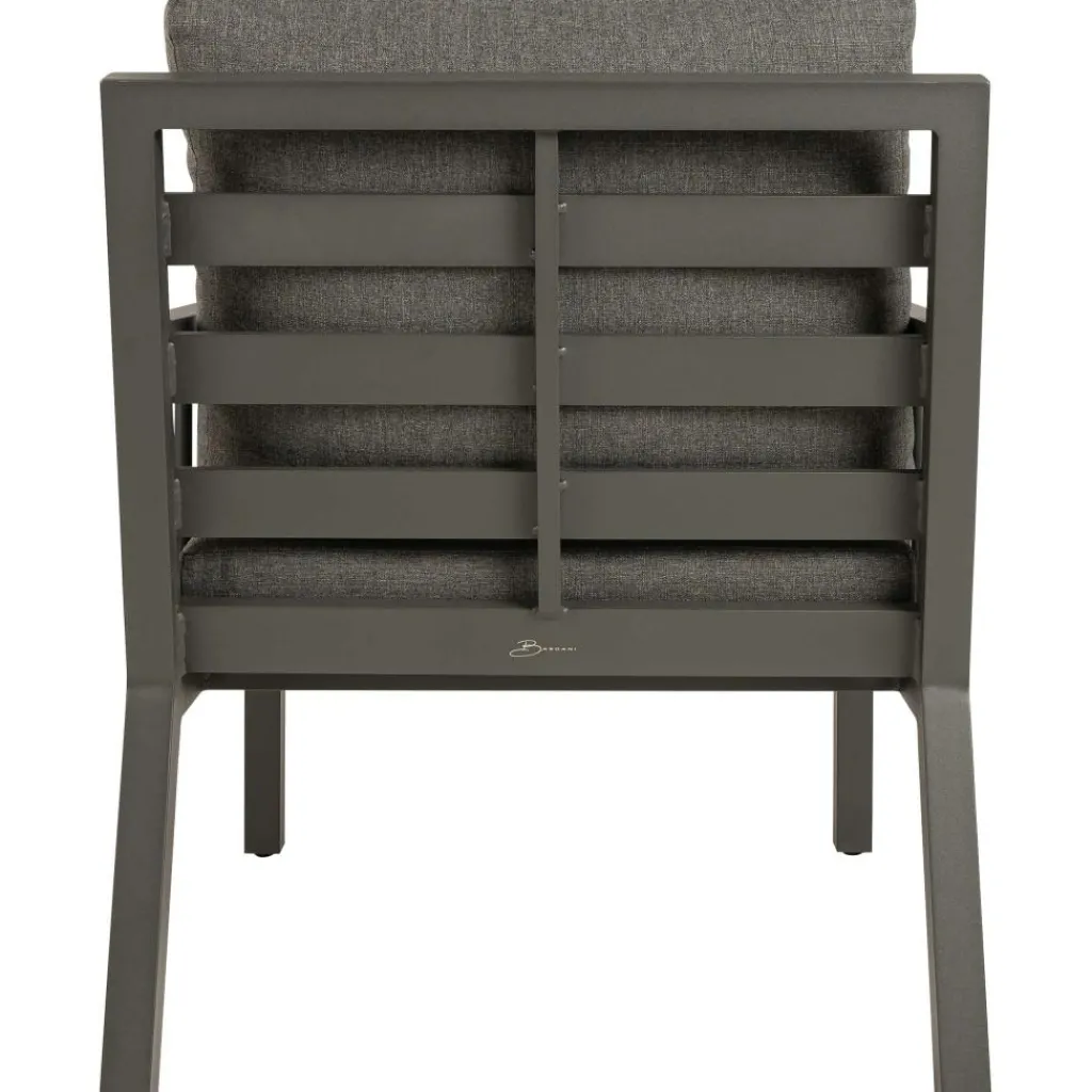 Tuinstoelen-Bardani Palacio loungestoel matt black
