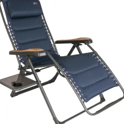 Relaxstoelen-Bardani Riposo Alu 3D Comfort relaxstoel moonlight blue