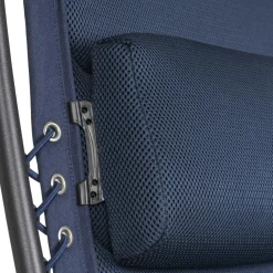 Relaxstoelen-Bardani Riposo Alu 3D Comfort relaxstoel moonlight blue