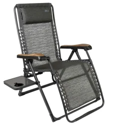 Bardani Riposo Alu relaxstoel urban grey< Relaxstoelen