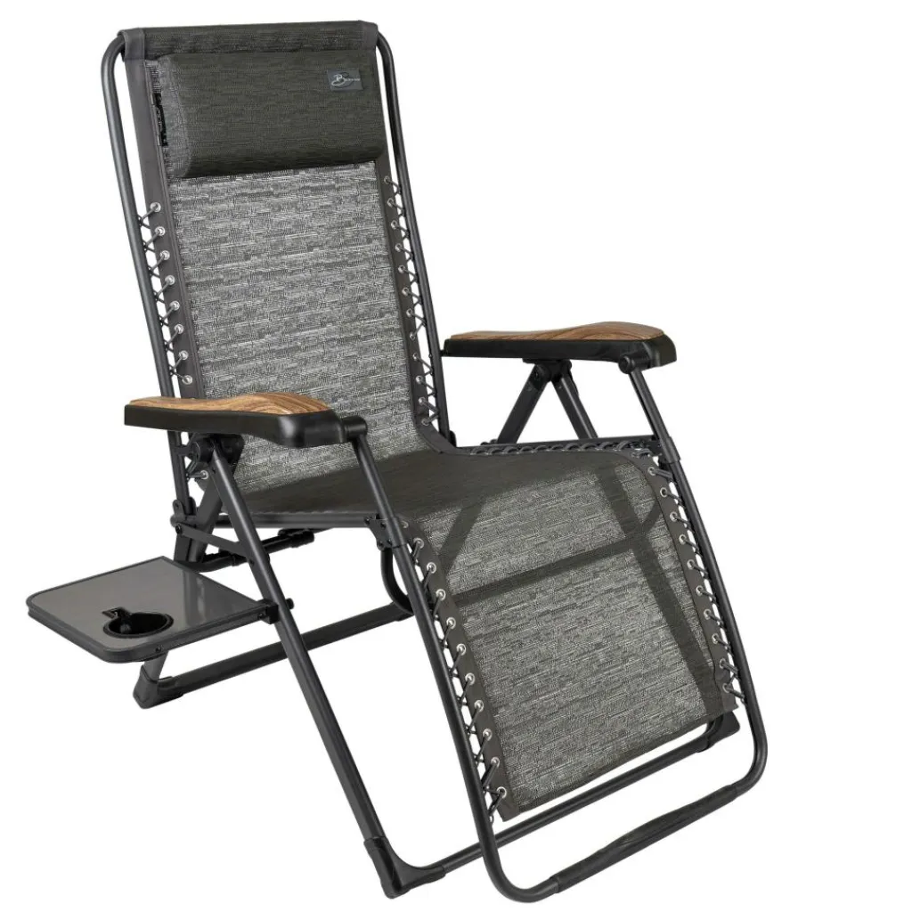 Bardani Riposo Alu relaxstoel urban grey< Relaxstoelen