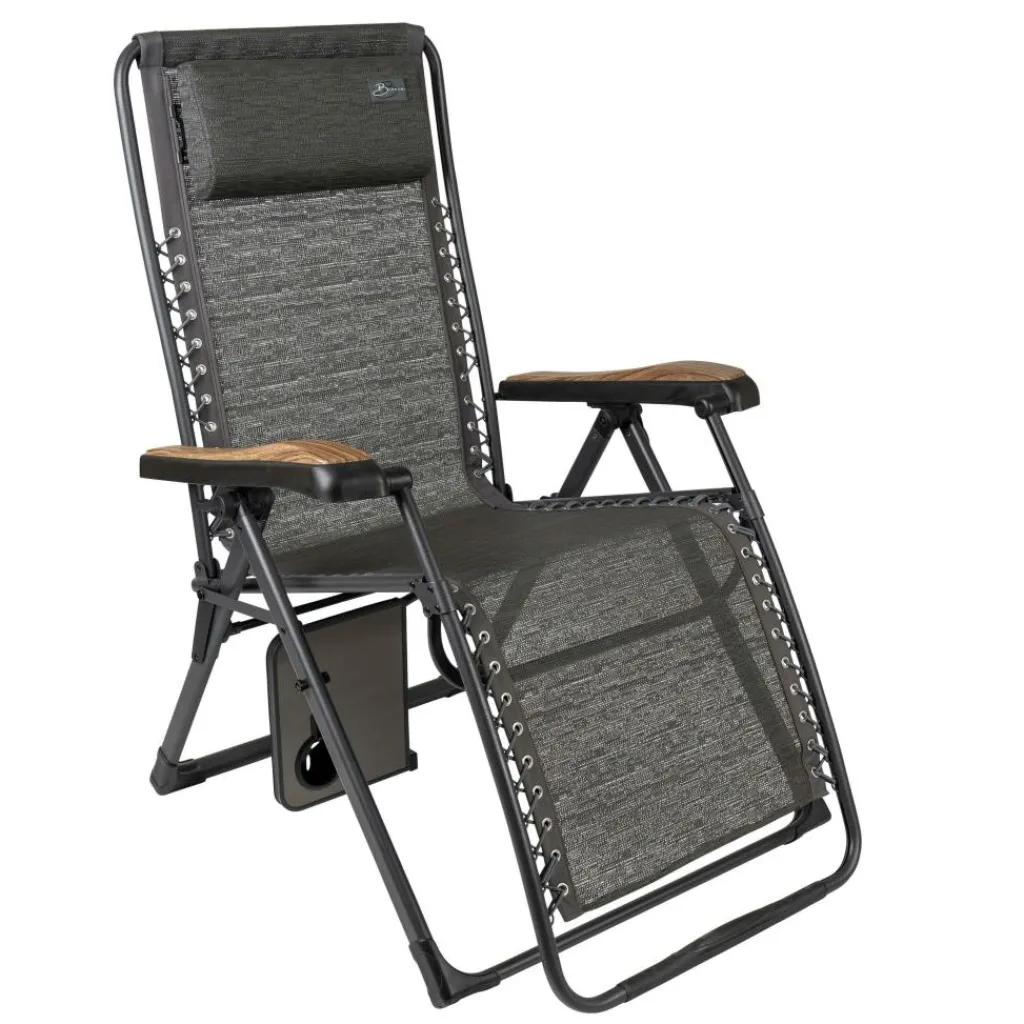 Bardani Riposo Alu relaxstoel urban grey< Relaxstoelen