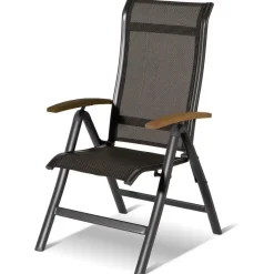 Bardani Roma 240 Alice 6 tuinset teak anthracite< Tuinsets