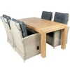 Tuinsets-Bardani Roma 180 Atlantic 4 tuinset teak mexican sand