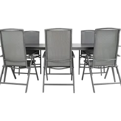 Bardani Rosario Capri 260 x 105 cm tuinset 7-delig< Tuinsets