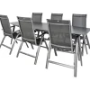 Tuinsets-Bardani Rosario Legato verstelbaar 260 x 105 cm tuinset 7-delig