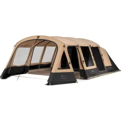 6-Persoons Tent|Familietenten Niet Opblaasbaar-Bardani Royal Prestige 460 RSC tunneltent beige