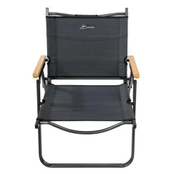 Campingstoelen-Bardani Salonga klapstoel anthracite