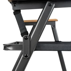 Campingstoelen-Bardani Salonga klapstoel anthracite