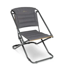 Campingstoelen-Bardani Santos campingstoel anthracite suède