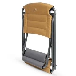 Campingstoelen-Bardani Santos campingstoel anthracite suède