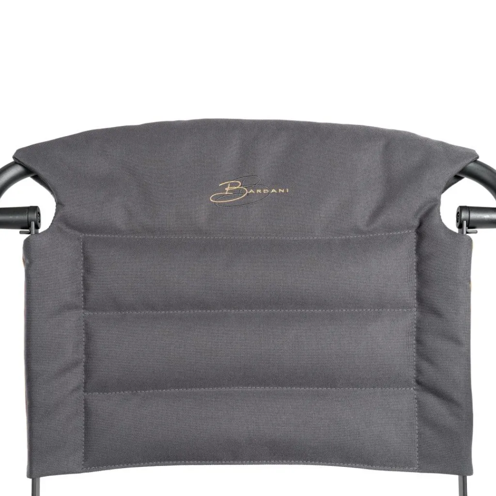 Campingstoelen-Bardani Santos campingstoel anthracite suède