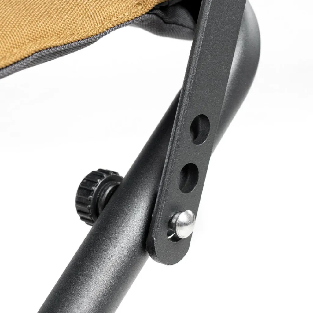 Campingstoelen-Bardani Santos campingstoel anthracite suède