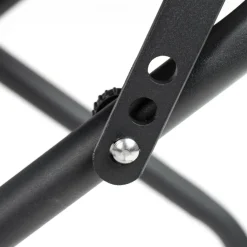 Campingstoelen-Bardani Santos campingstoel anthracite suède