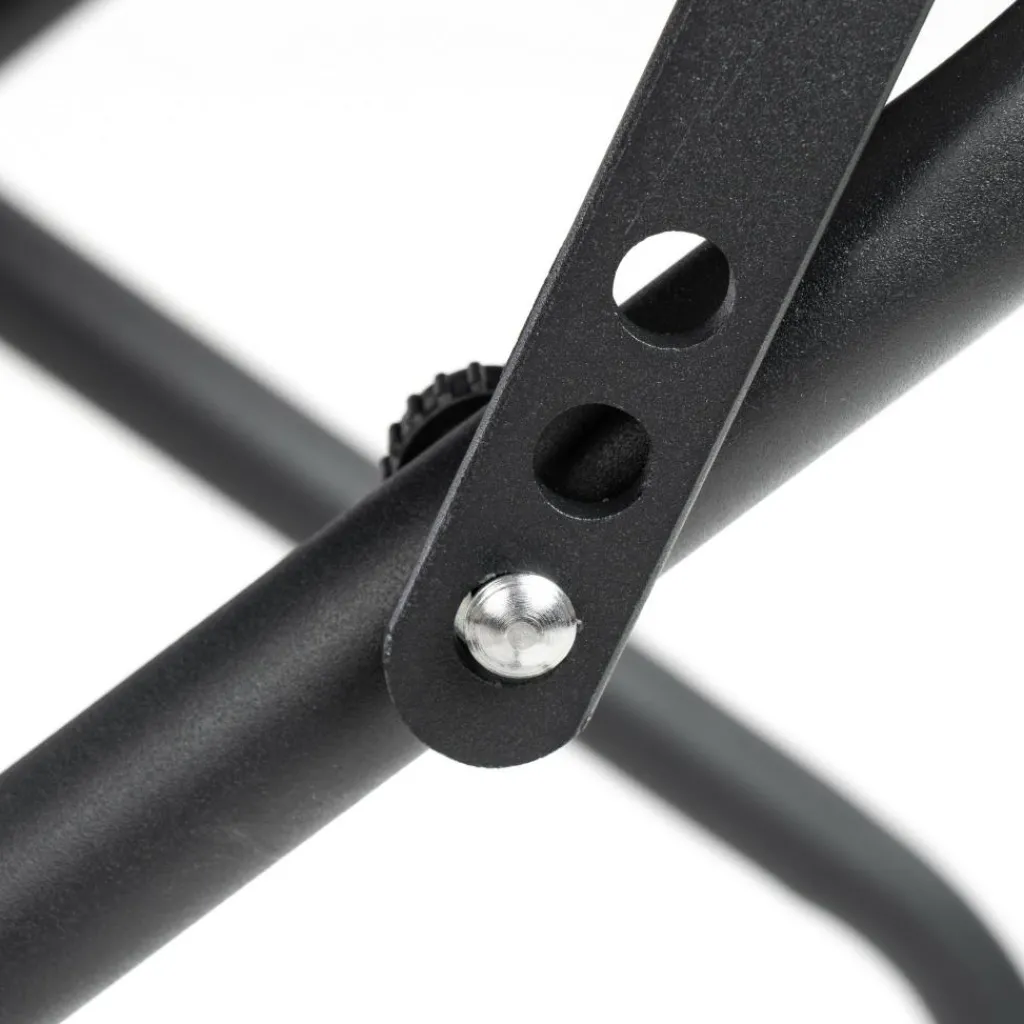 Campingstoelen-Bardani Santos campingstoel anthracite suède