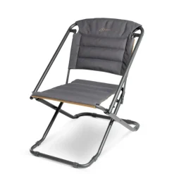 Campingstoelen-Bardani Santos campingstoel anthracite suède