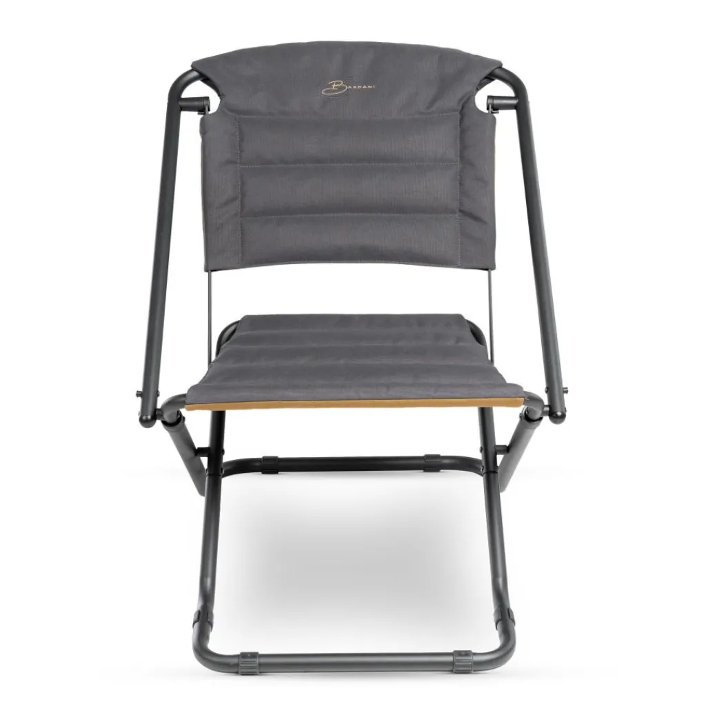 Campingstoelen-Bardani Santos campingstoel anthracite suède