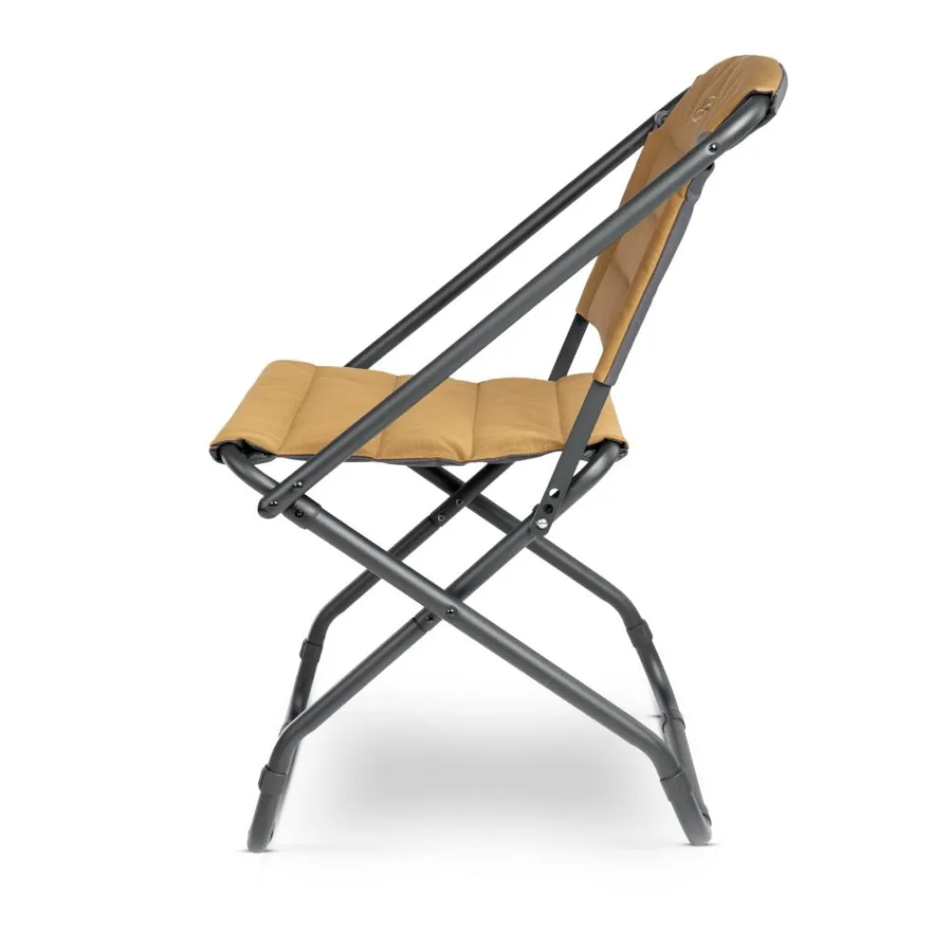 Campingstoelen-Bardani Santos campingstoel anthracite suède