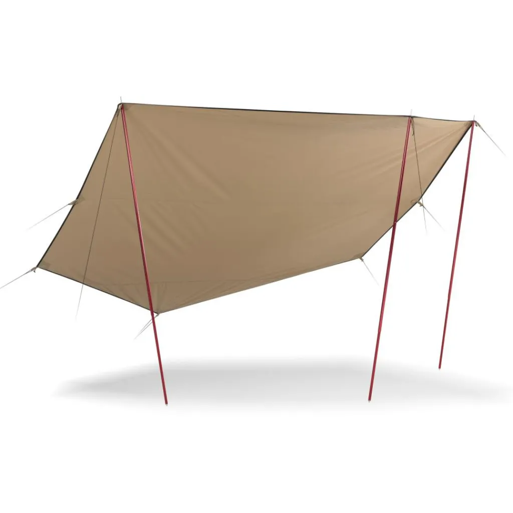 Luifels &Amp; Tarps-Bardani Spitfire Wing RSTC tarp 450 x 350 cm beige black