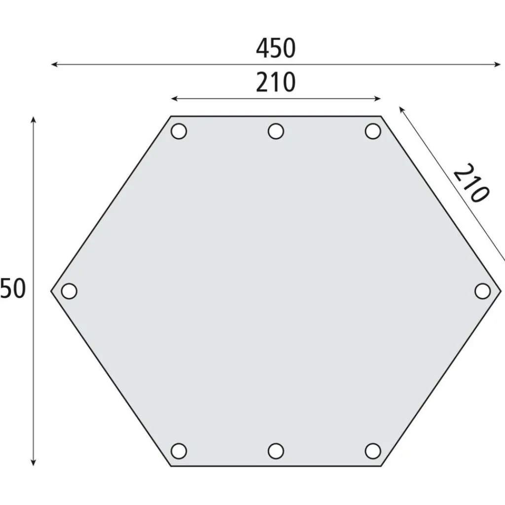 Luifels &Amp; Tarps-Bardani Spitfire Wing RSTC tarp 450 x 350 cm beige black