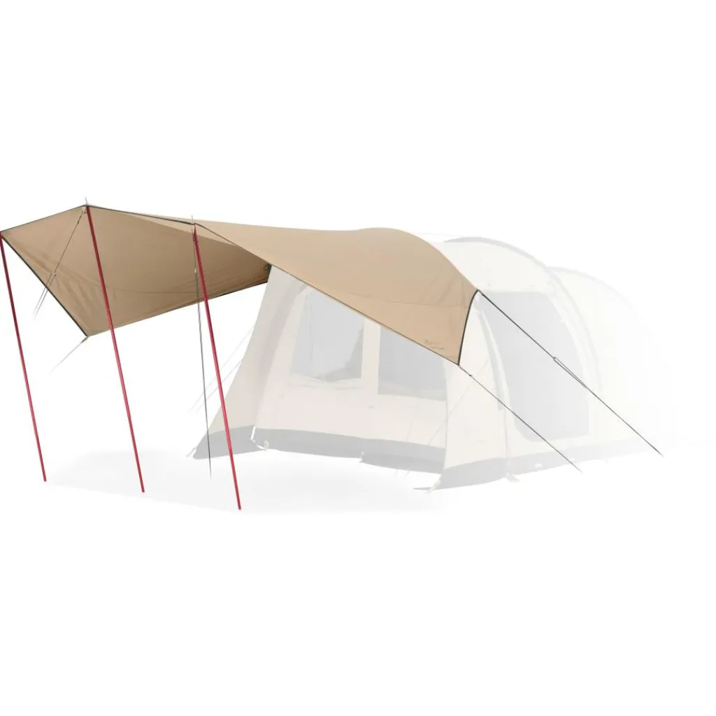 Luifels &Amp; Tarps-Bardani Spitfire Wing RSTC tarp 450 x 350 cm beige black