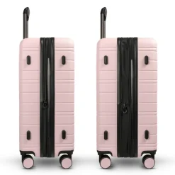 Koffersoorten|Fietsartikelen-Bardani Starlite Exp Spinner Large koffer flamingo